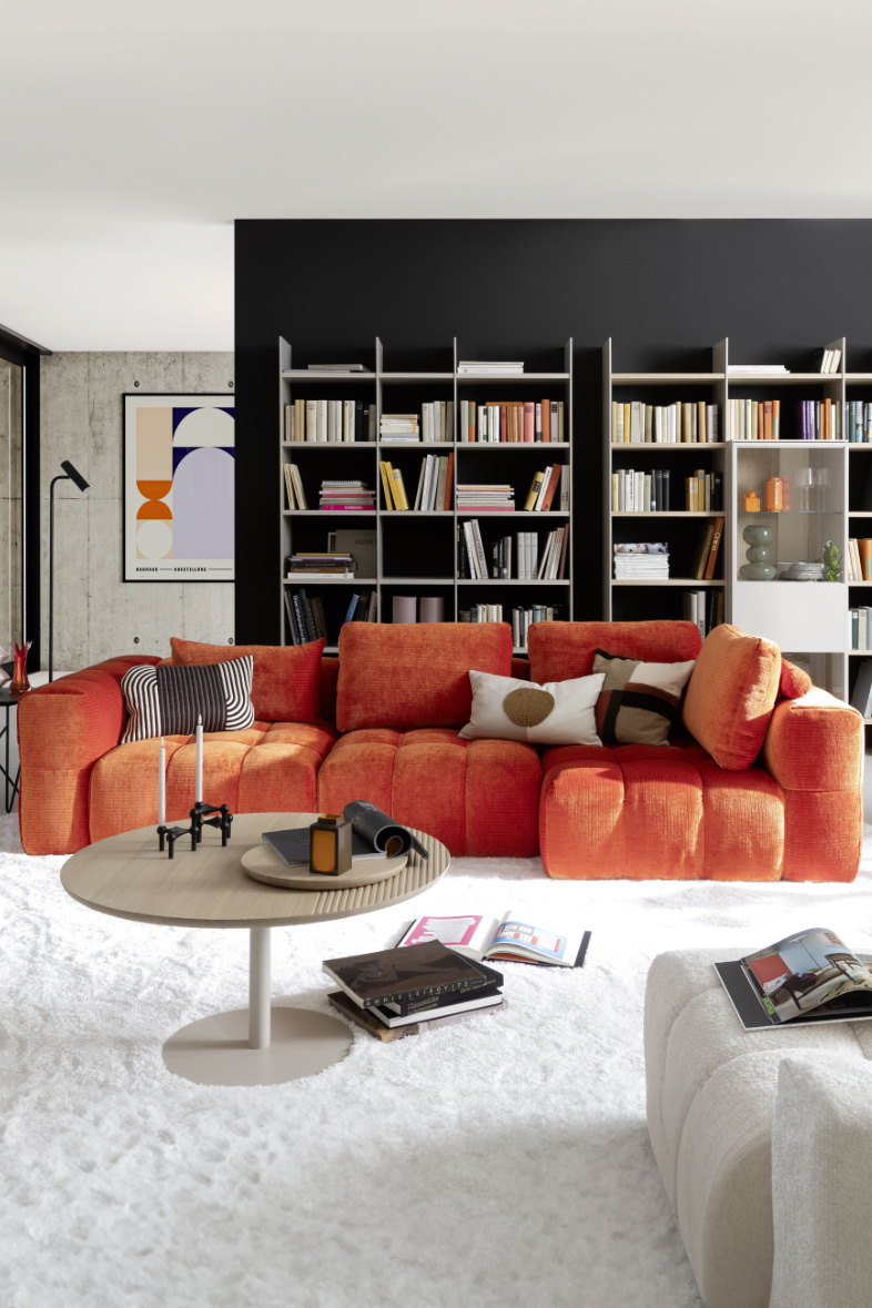 Sofa Aperol Farbe SCHÖNER_WOHNEN_ELEMENTS