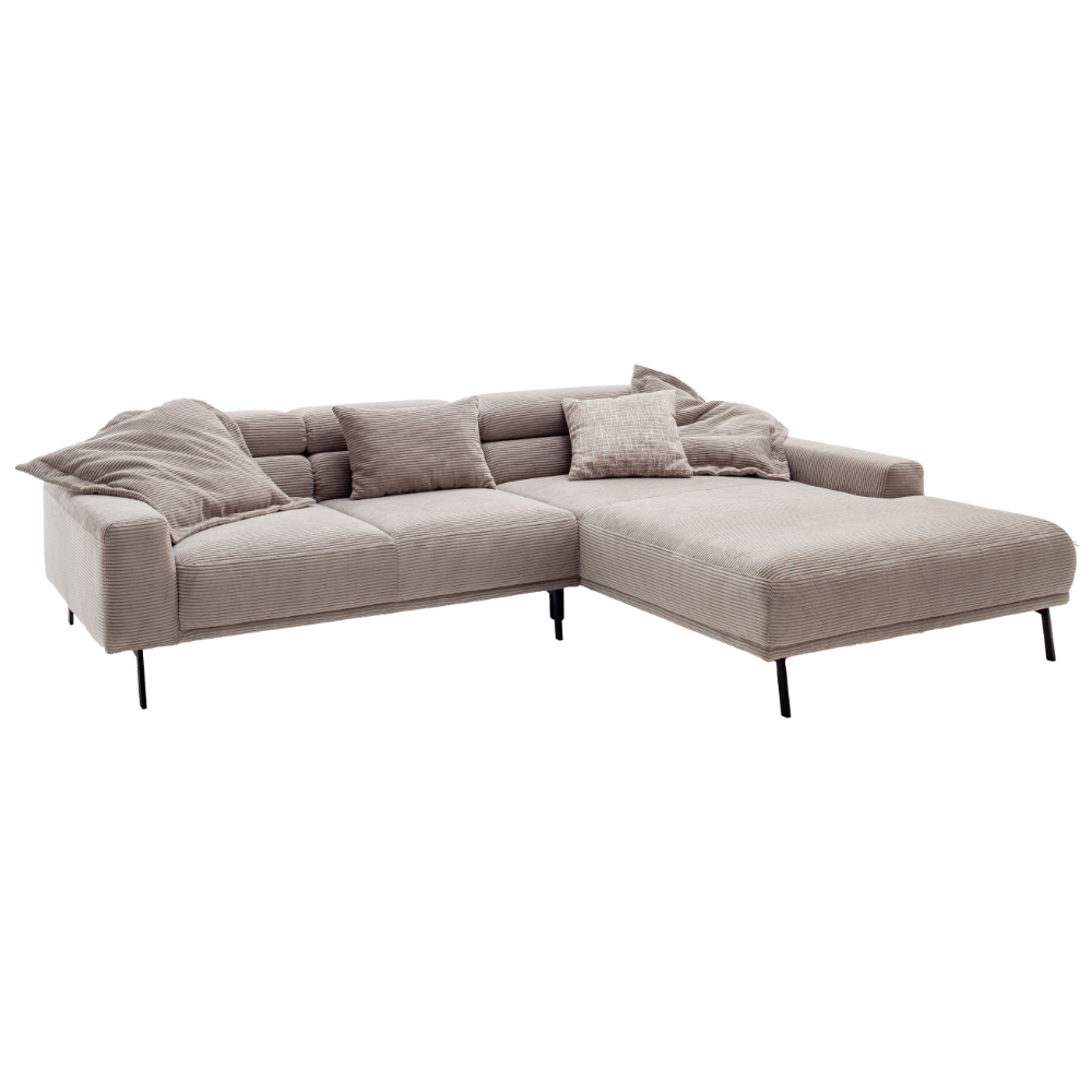 Sofa mit Ottomane Tossa