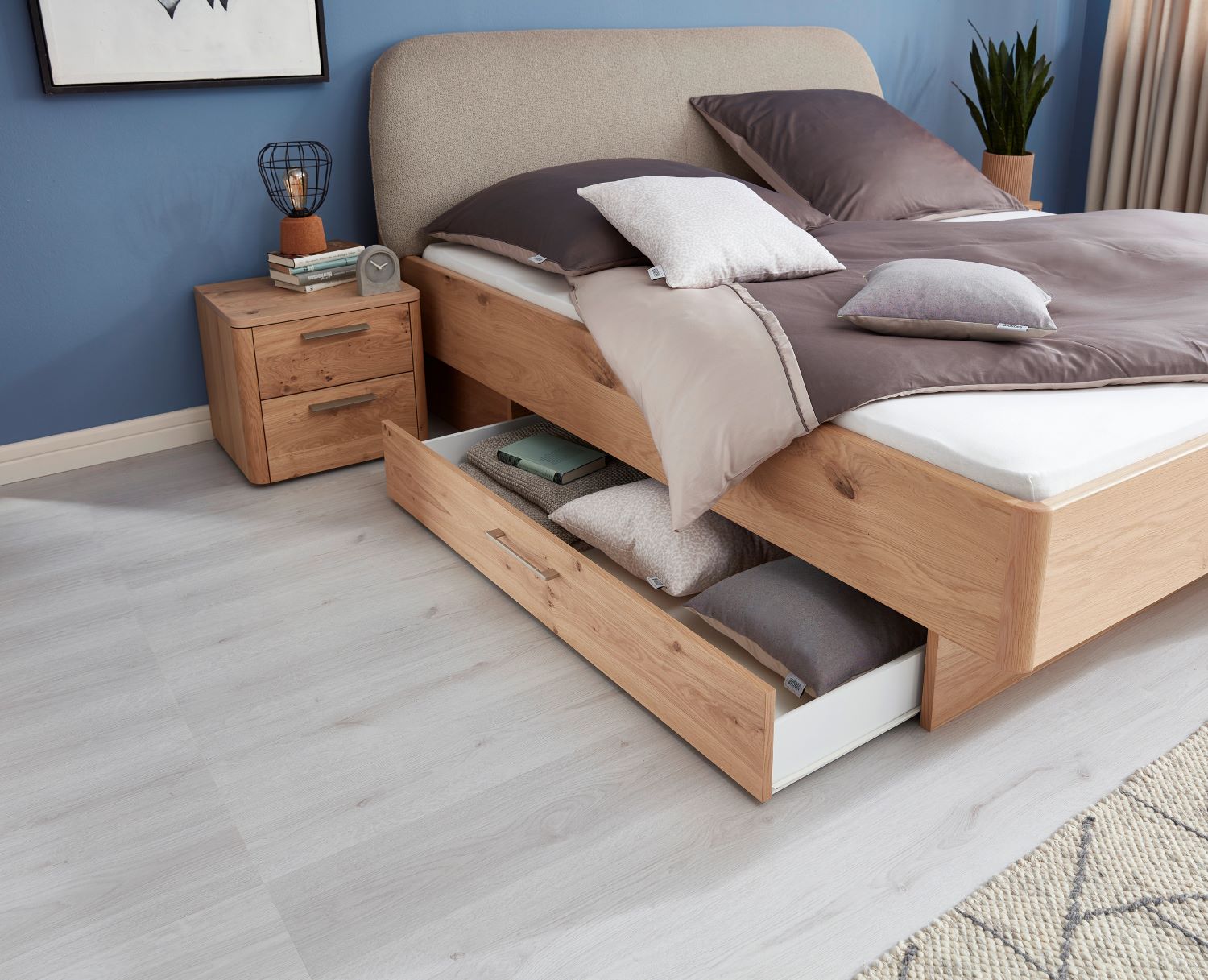 Holzbett mit Bettkasten SCHÖNER WOHNEN-Betten