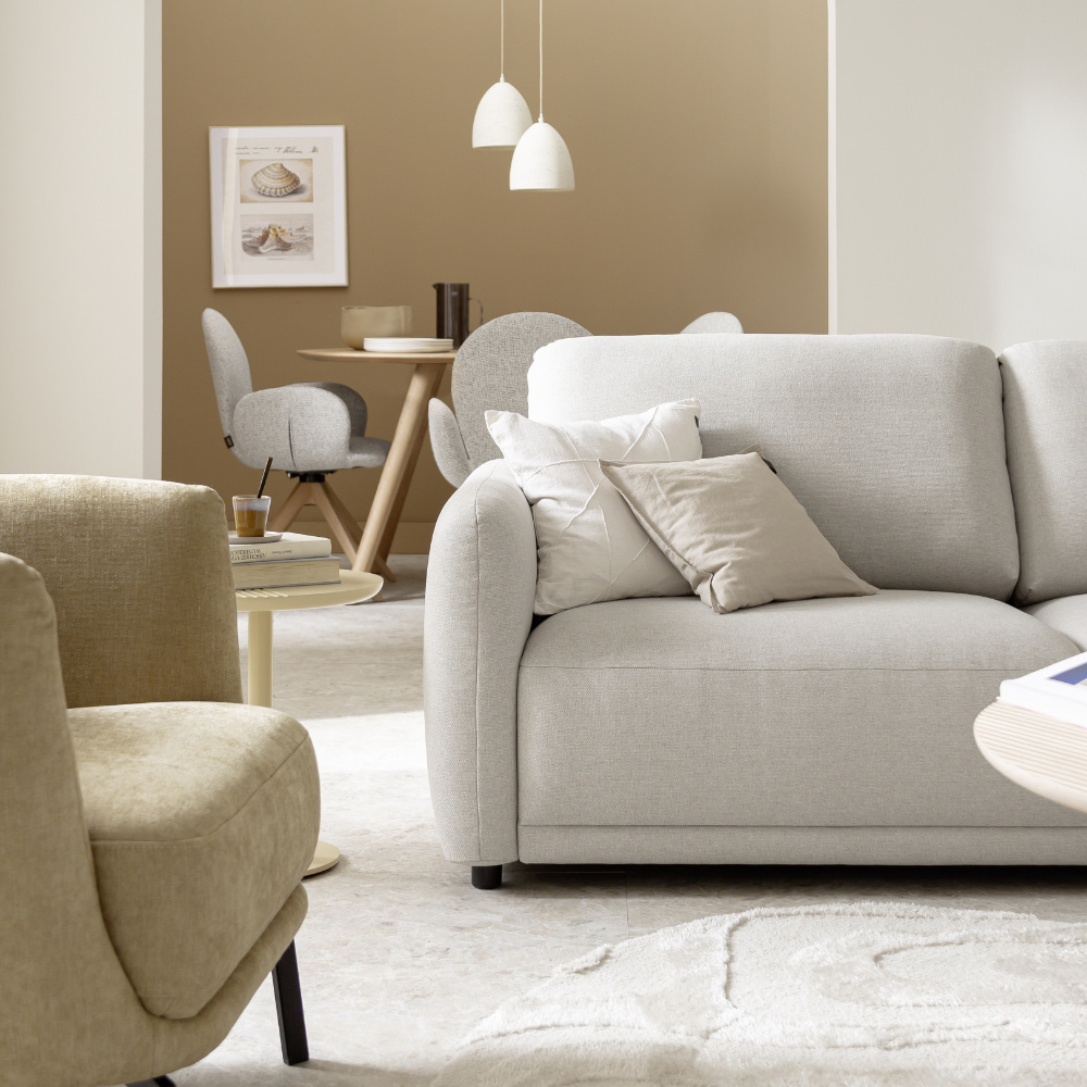 Sofa mit Longchair Wonder