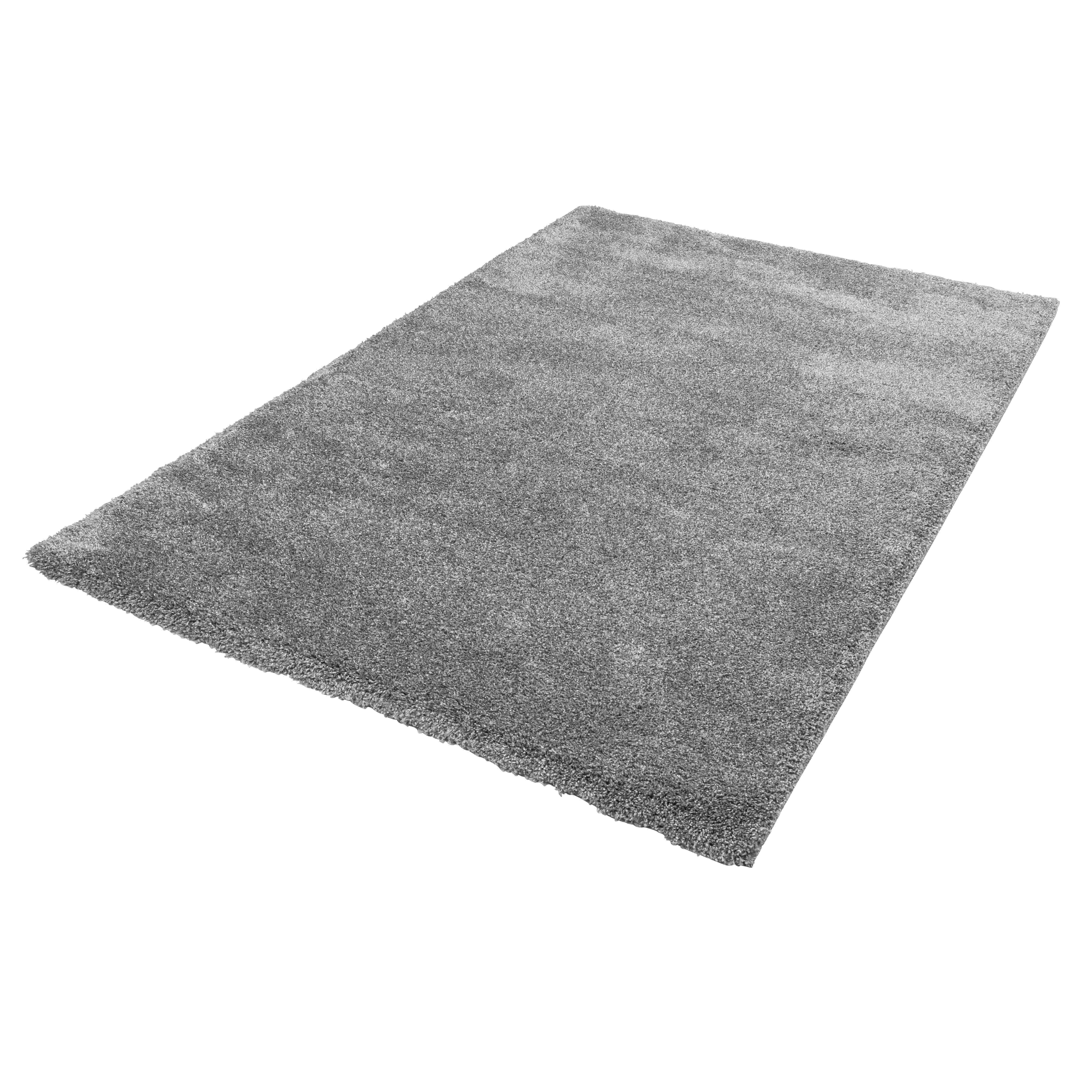 SCHOENER_WOHNEN-Teppich Leverage-grau