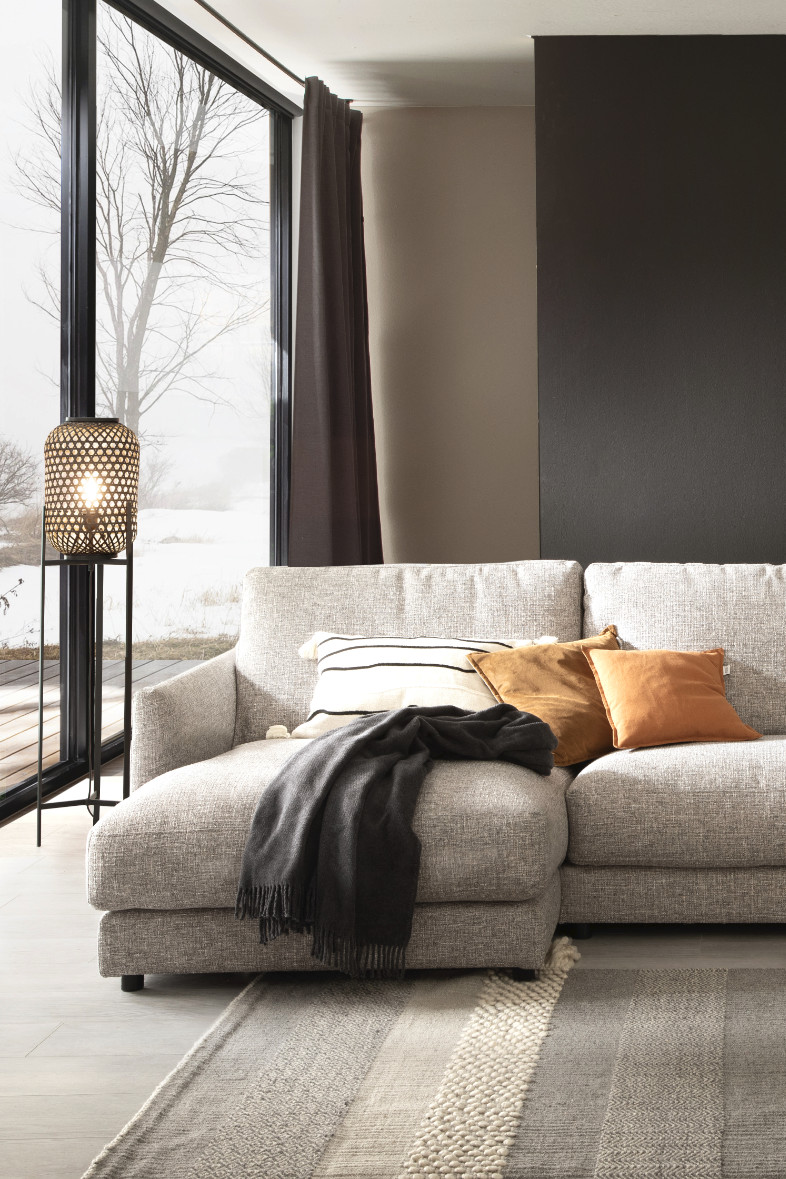 SCHÖNER WOHNEN-Kuscheldecke-LUXURY mit Kaschmir Anthrazit SCHÖNER WOHNEN-Decke-LUXURY