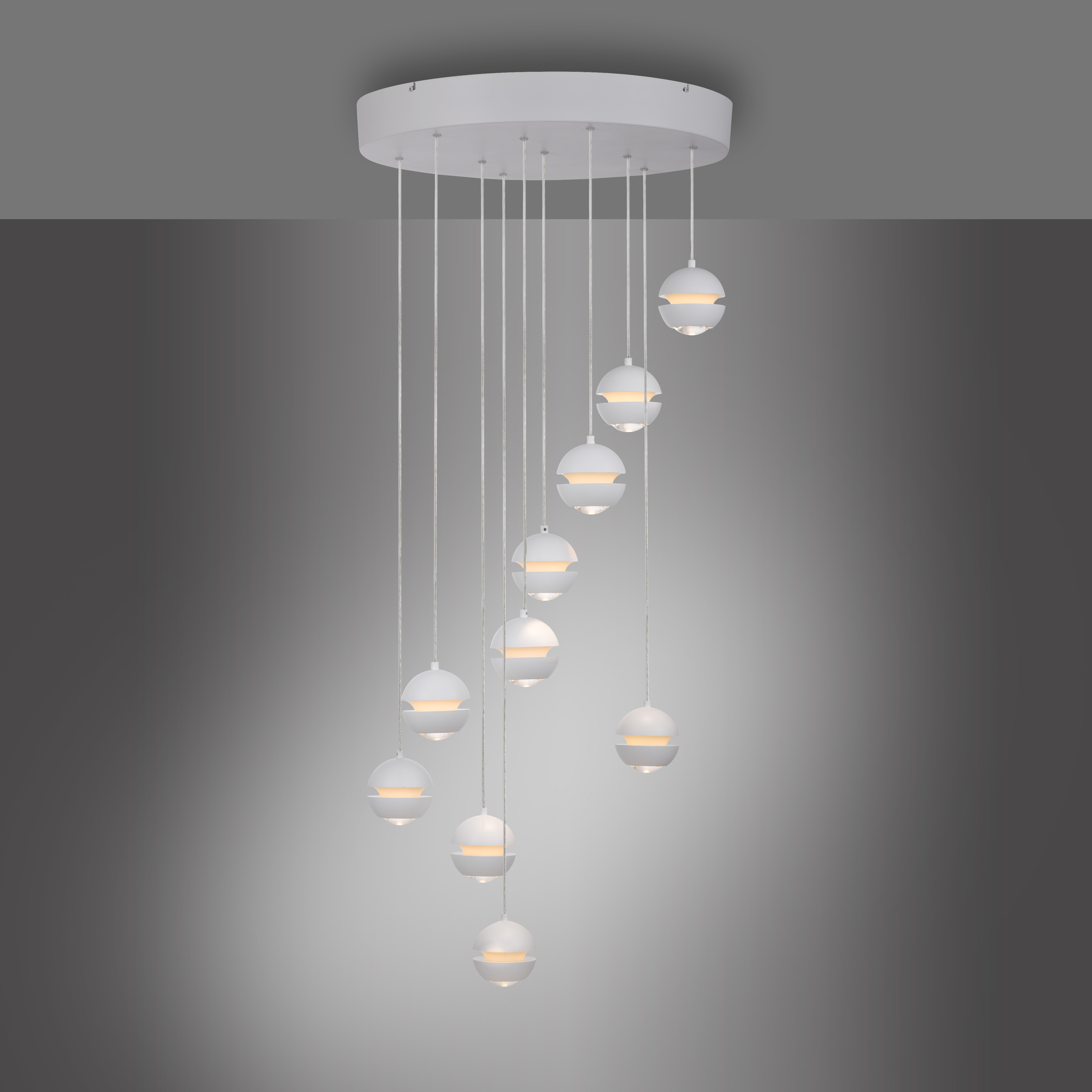 Pendelleuchte Lini rund