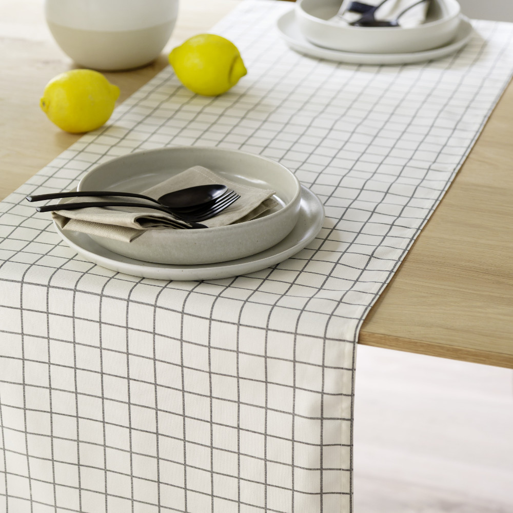 Tischläufer Check