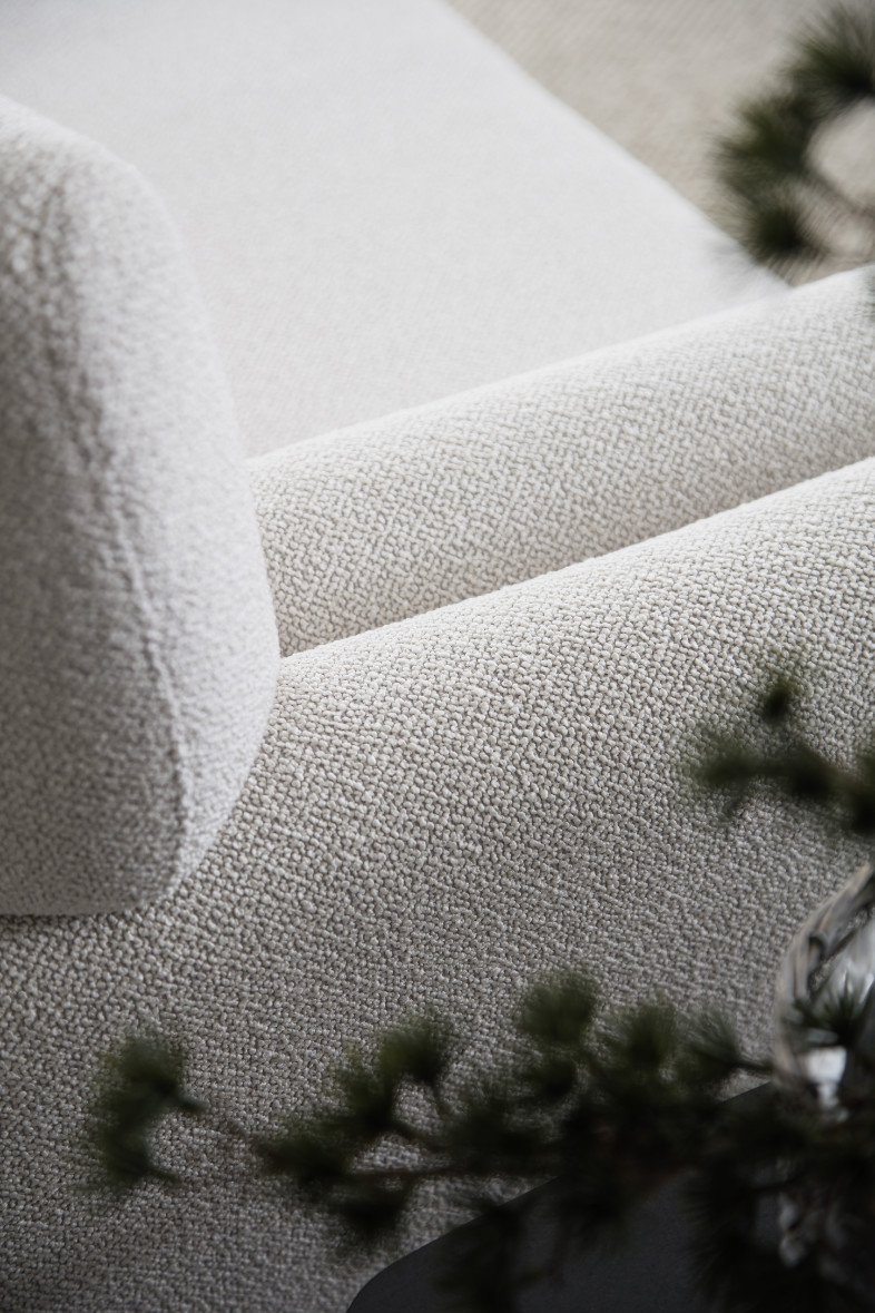 Sofa AMADEO Detail Material SCHÖNER WOHNEN-Kollektion Serie AMADEO