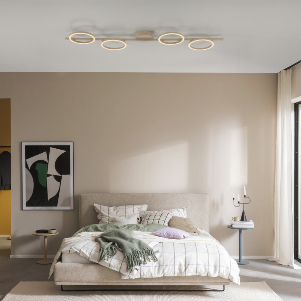 Deckenleuchte Kreise weiß SCHÖNER WOHNEN Leuchten