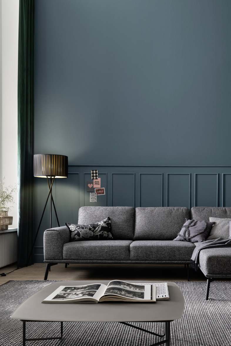 Wohnzimmer SCHÖNER_WOHNEN_Kollektion_ Farbe_Blau