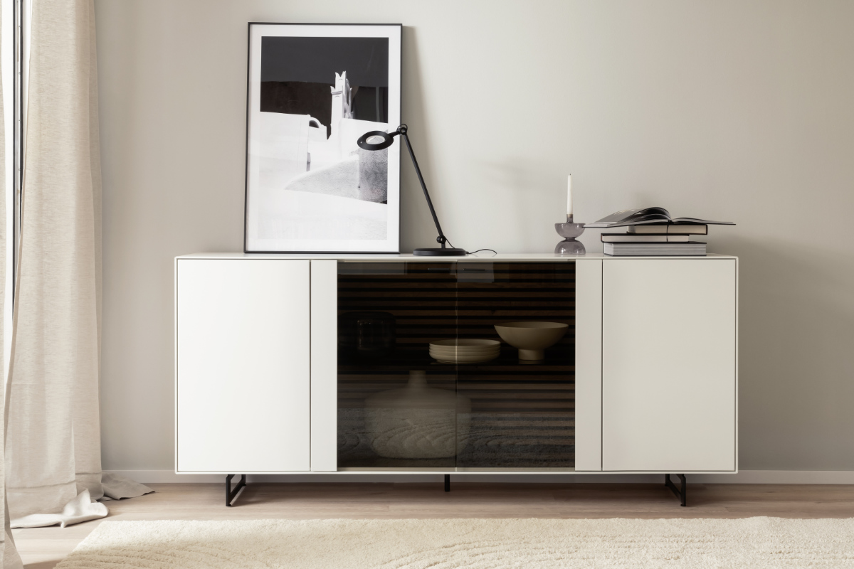 Sideboard mit gerahmten Kunstdruck SCHÖNER WOHNEN Kollektion Bilder