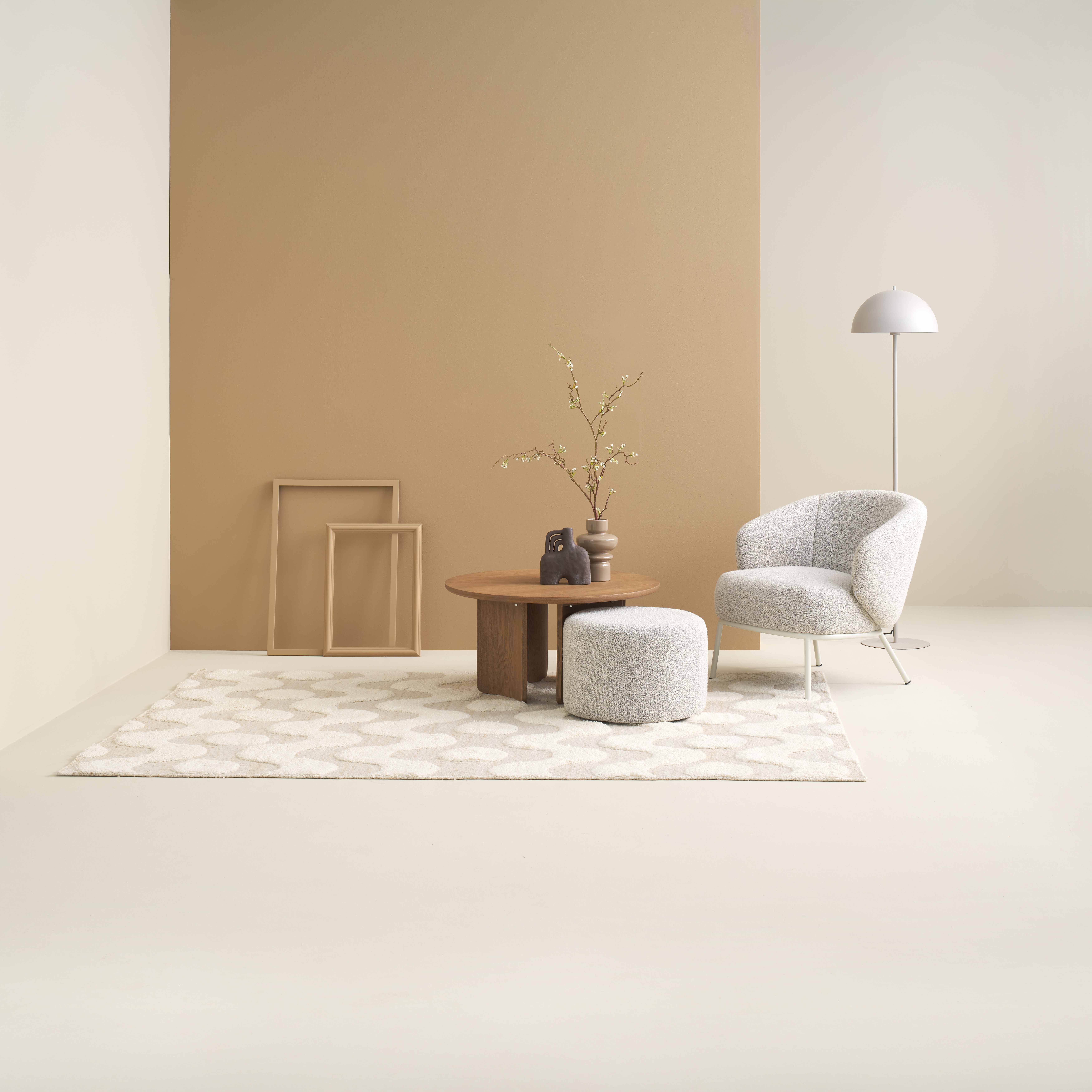 SCHÖNER WOHNEN-Sessel-Hocker