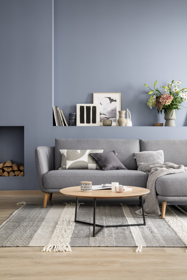 Wohnzimmer SCHÖNER_WOHNEN_Kollektion_ Farbe_Blau