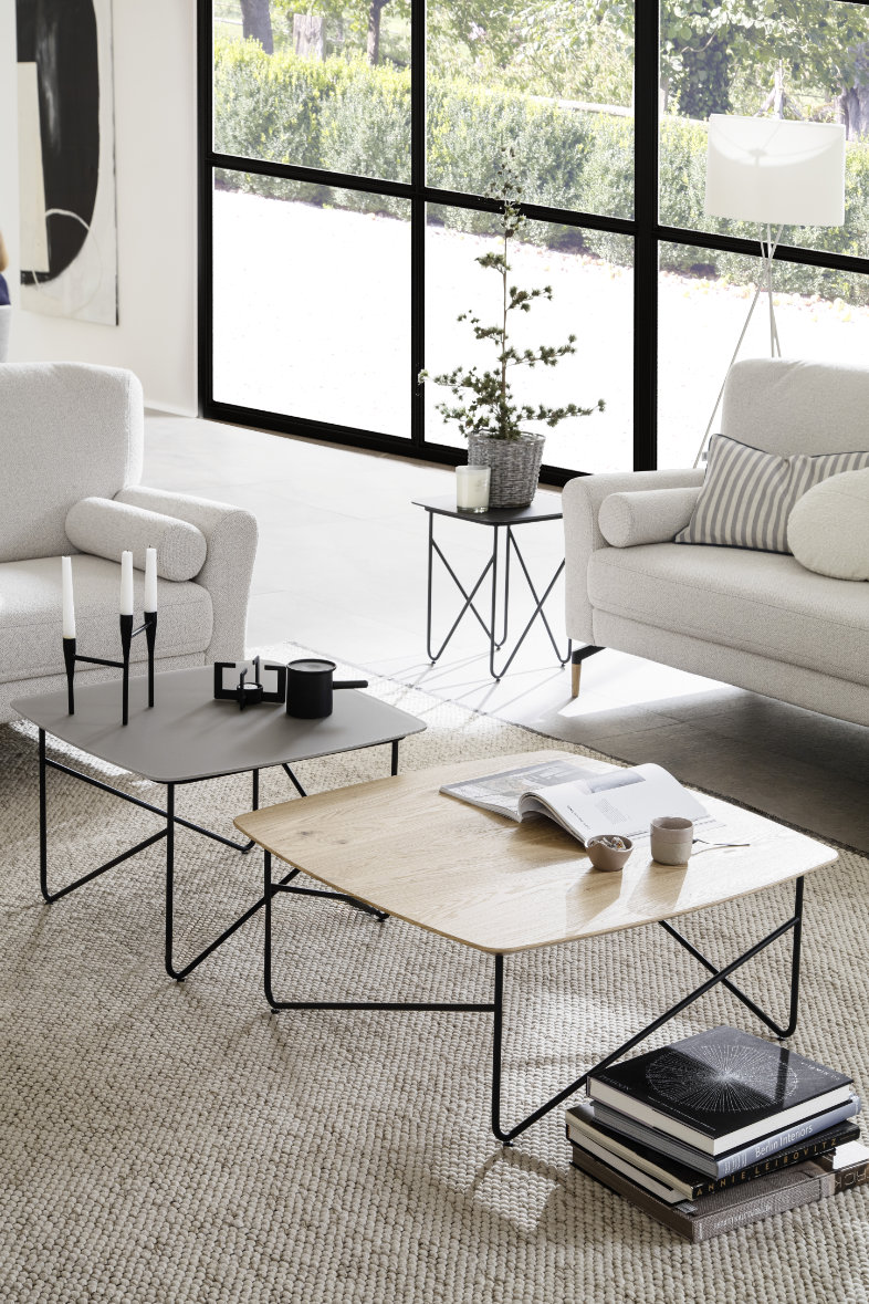 Tisch in grau und hell SCHÖNER-WOHNEN-Landhausstil