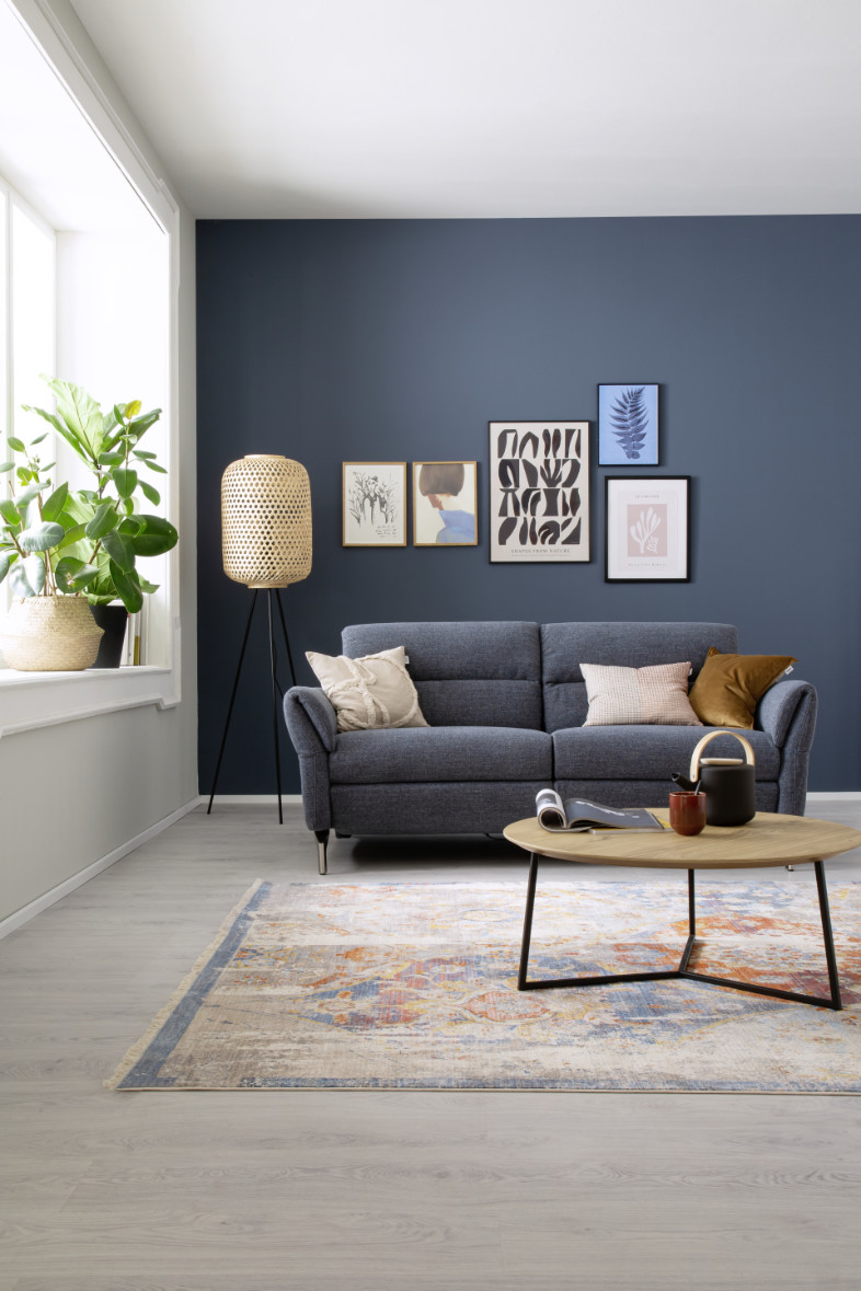 Wohnzimmer SCHÖNER_WOHNEN_Kollektion_ Farbe_Blau