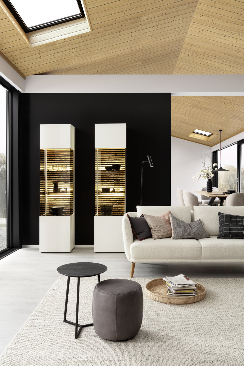 Gemütliches Wohnzimmer mit den passenden Möbeln SCHÖNER WOHNEN-Ab aufs Sofa