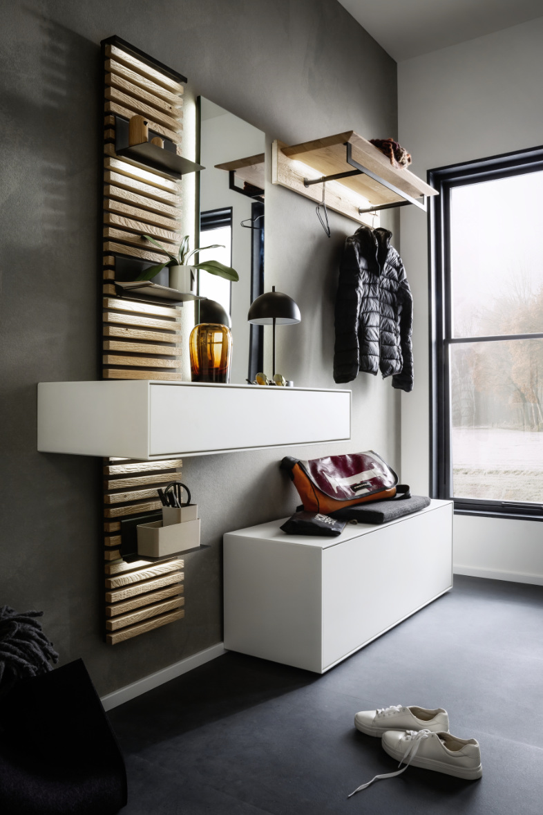 Garderobe mit Beleuchtung SCHÖNER WOHNEN Flur
