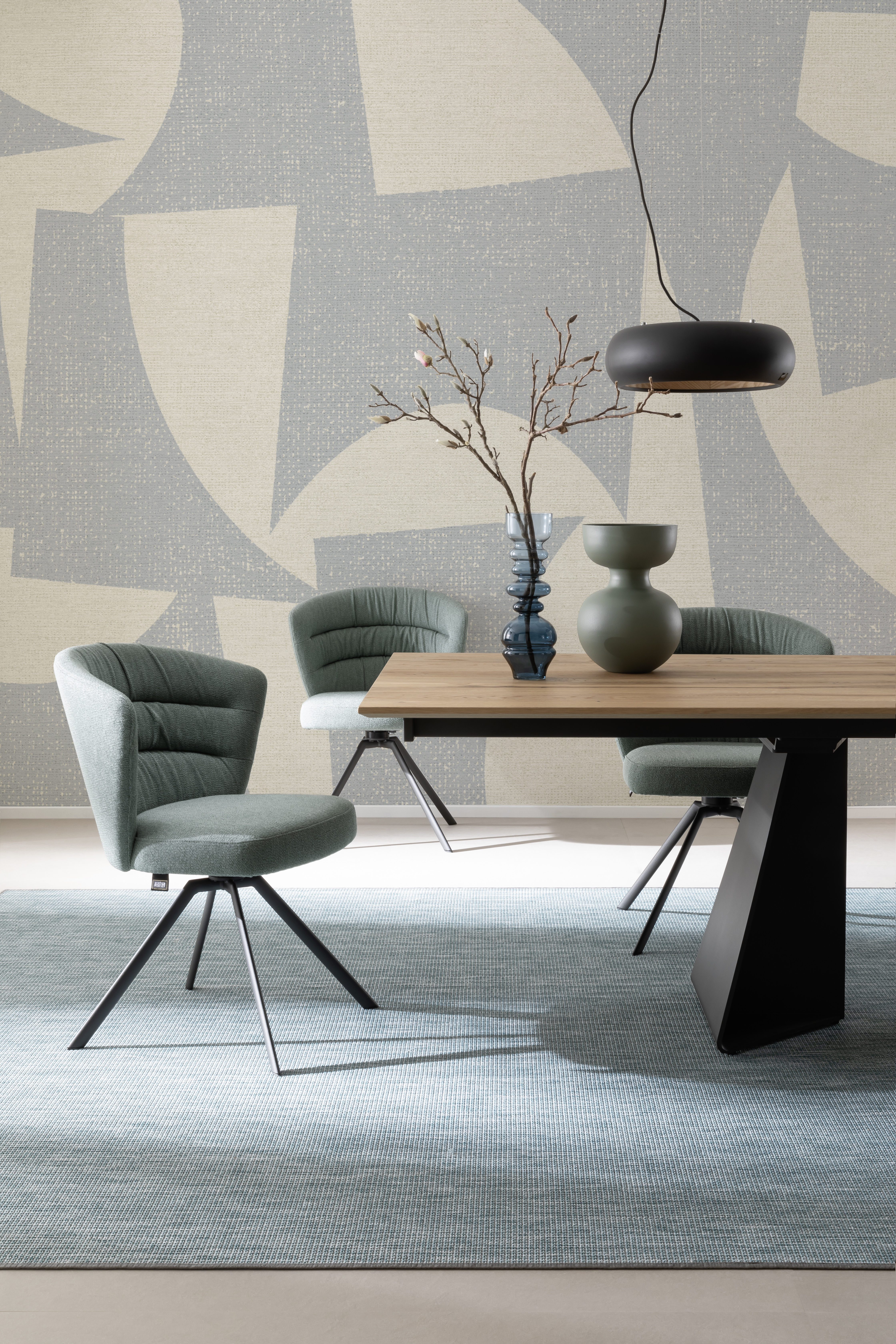 Esszimmer SCHÖNER_WOHNEN_Kollektion Blau Machen