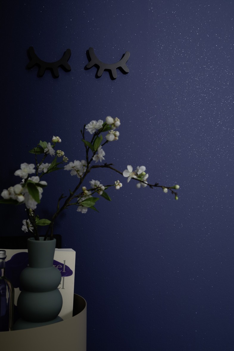 Blaues Schlafzimmer SCHÖNER WOHNEN-Farbe