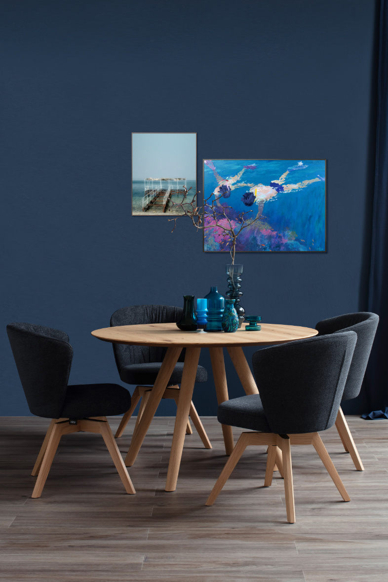 Esszimmer SCHÖNER_WOHNEN_Kollektion_ Farbe_Blau