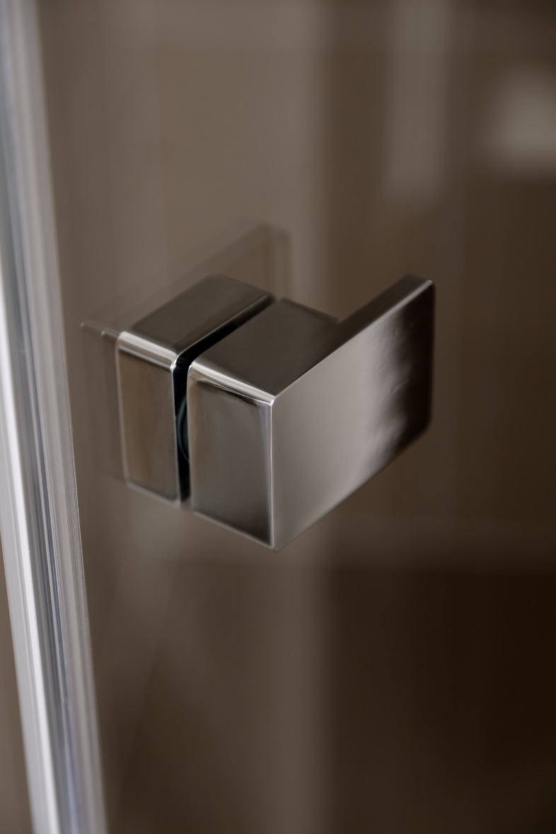 Duschgriff Silber SCHÖNER WOHNEN-Duschkabinen