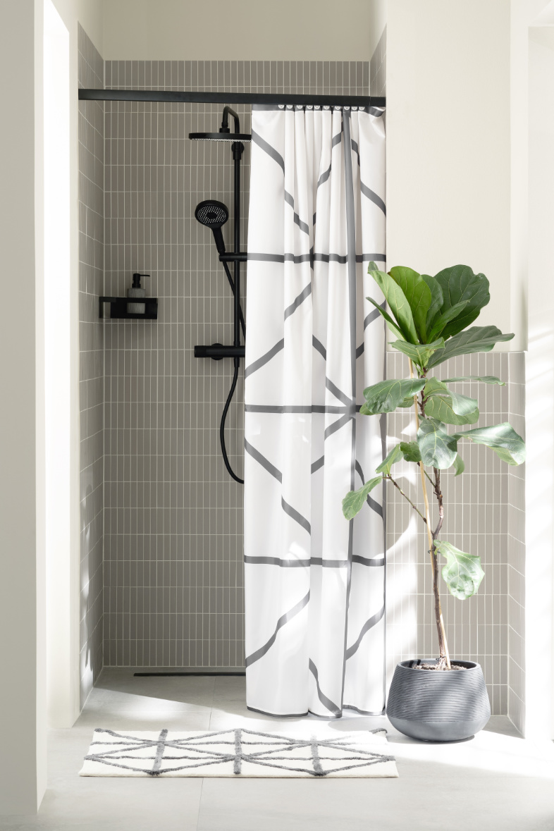 Duschvorhang Shege SCHOENER_WOHNEN_Mini-Make-Over