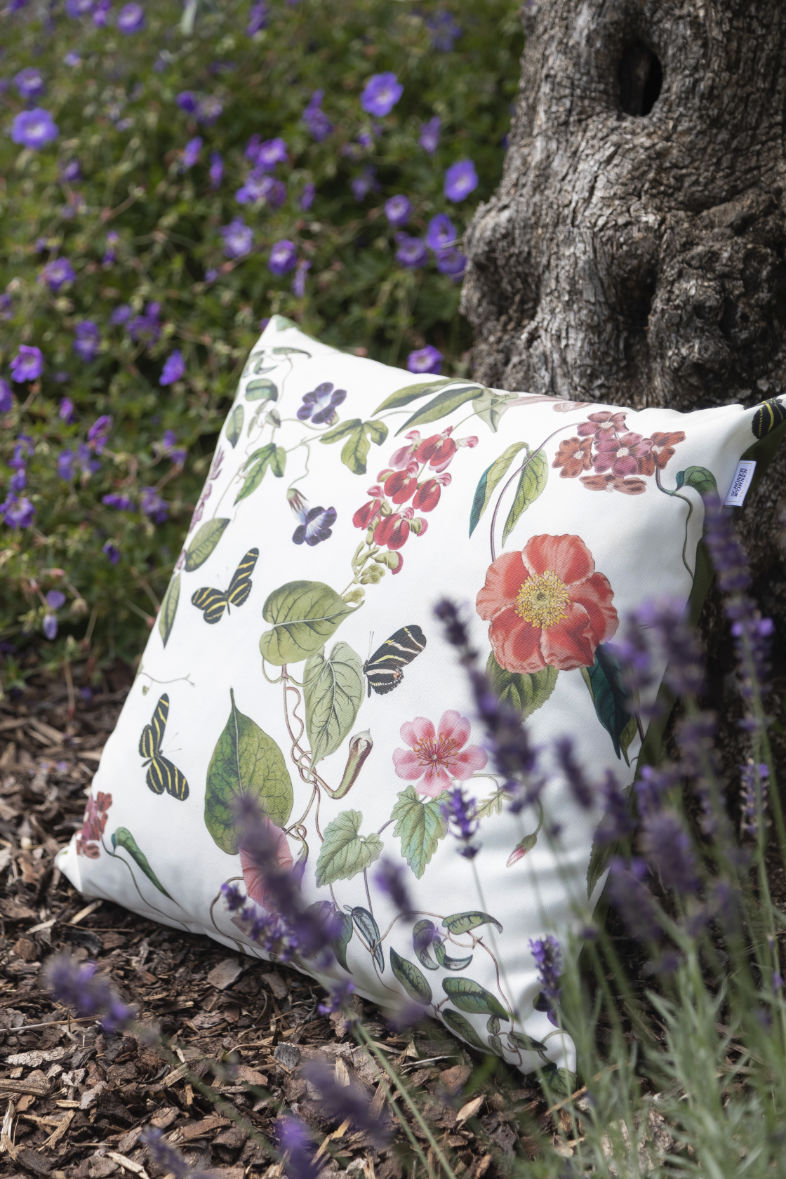 Kissen BLOSSOM mit Blumenmuster SCHÖNER WOHNEN-Kissen