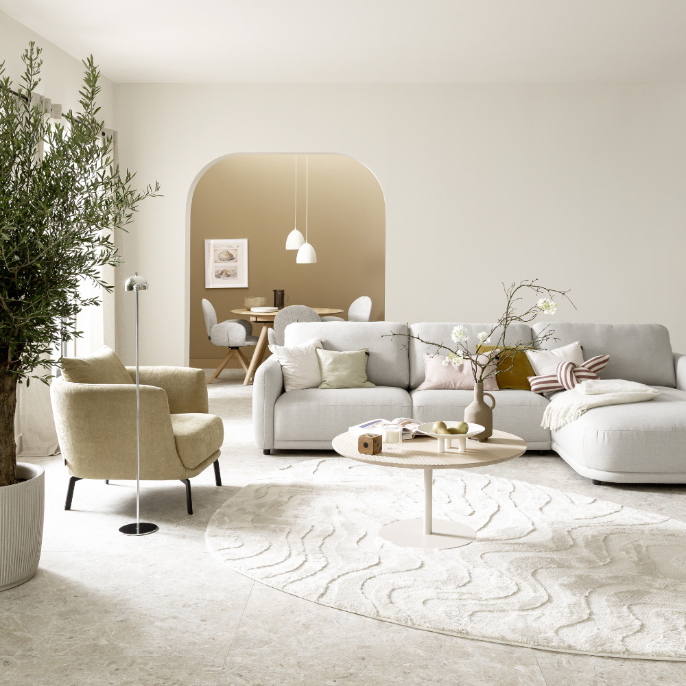 Sofa mit Longchair Wonder