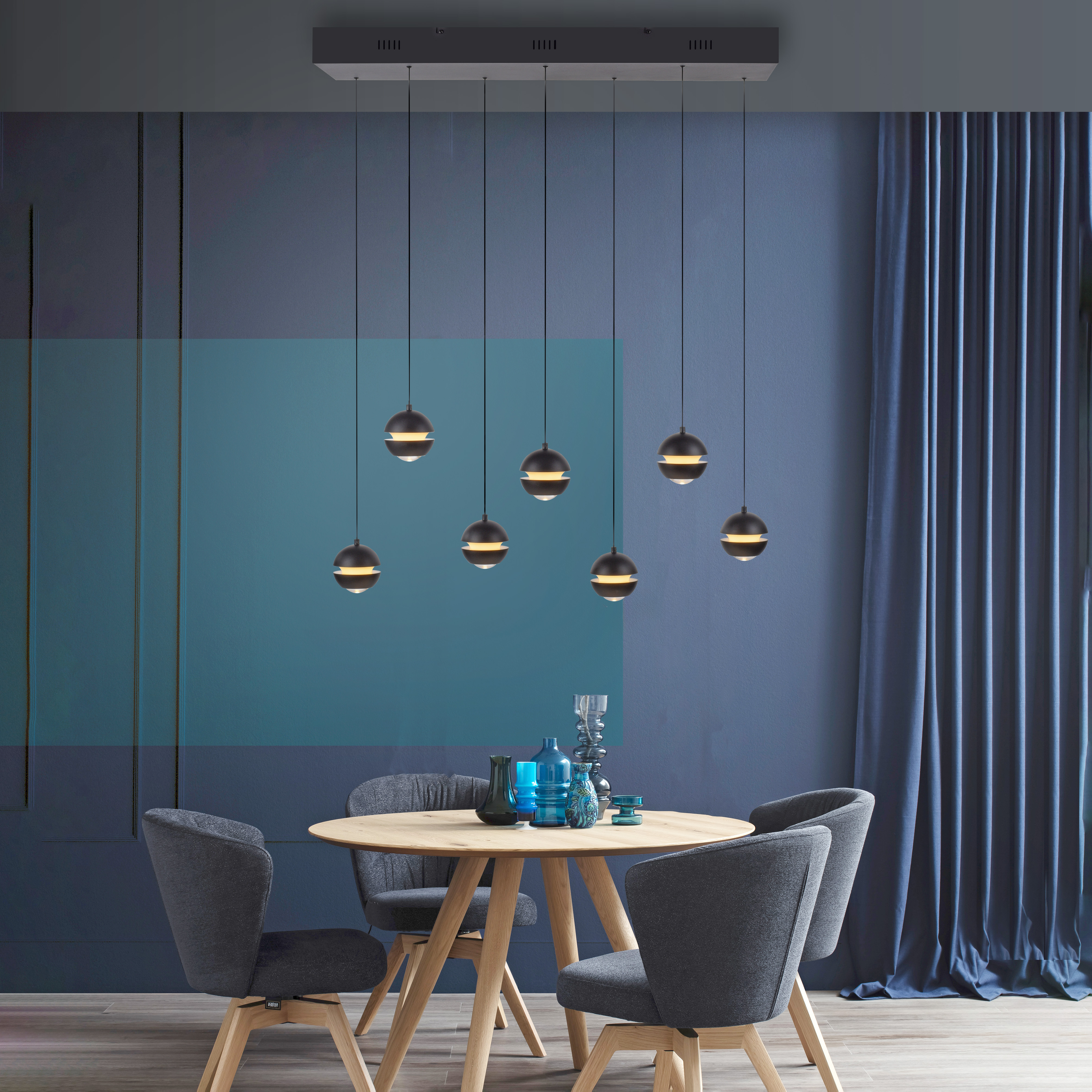 Pendelleuchte Lini 7er