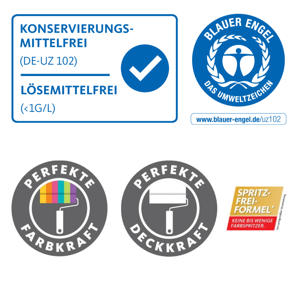 Designfarbe-Tester Warmes Erdbraun