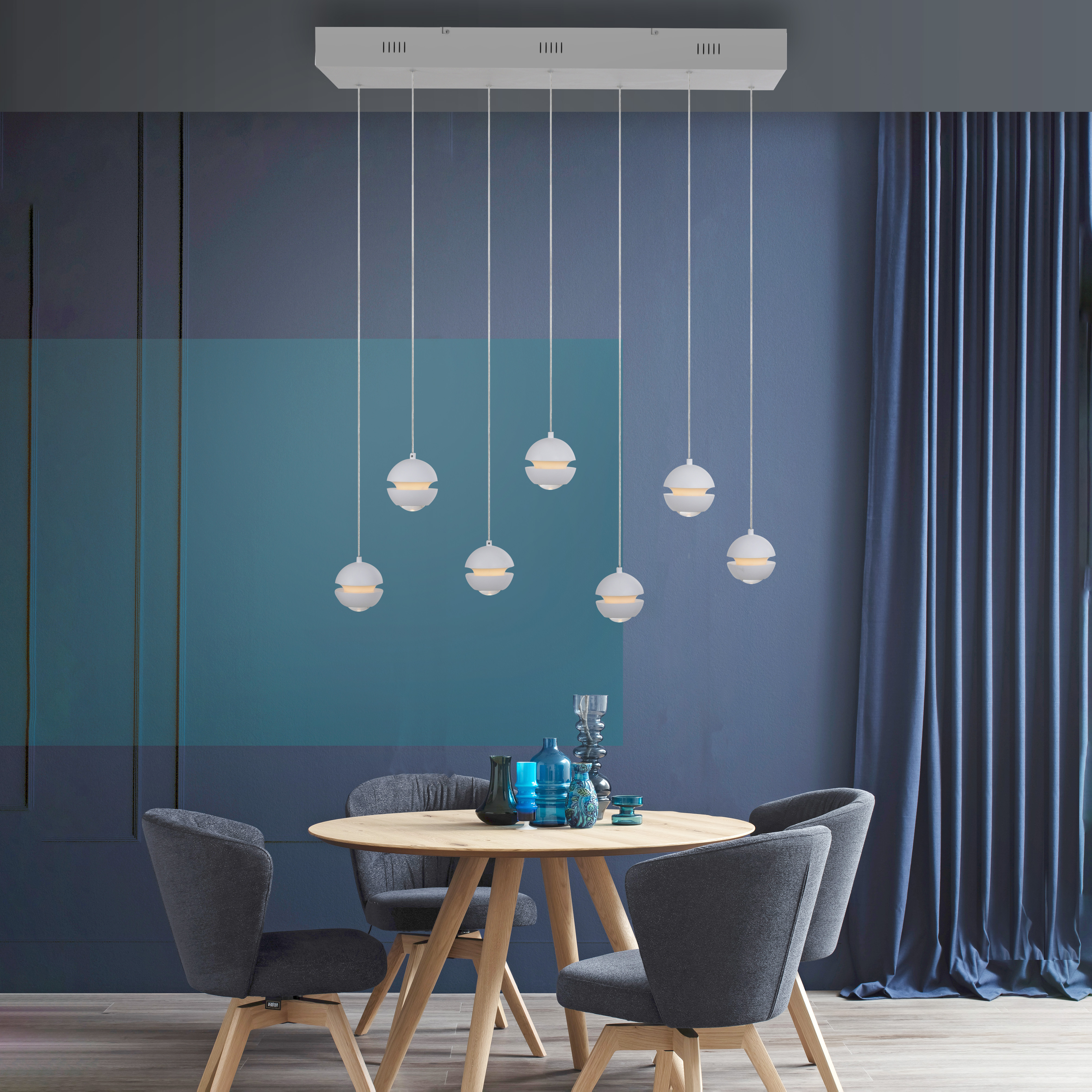 Pendelleuchte Lini 7er