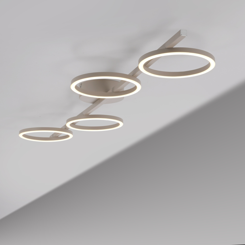 Deckenleuchte Kreise weiß SCHÖNER WOHNEN Leuchten