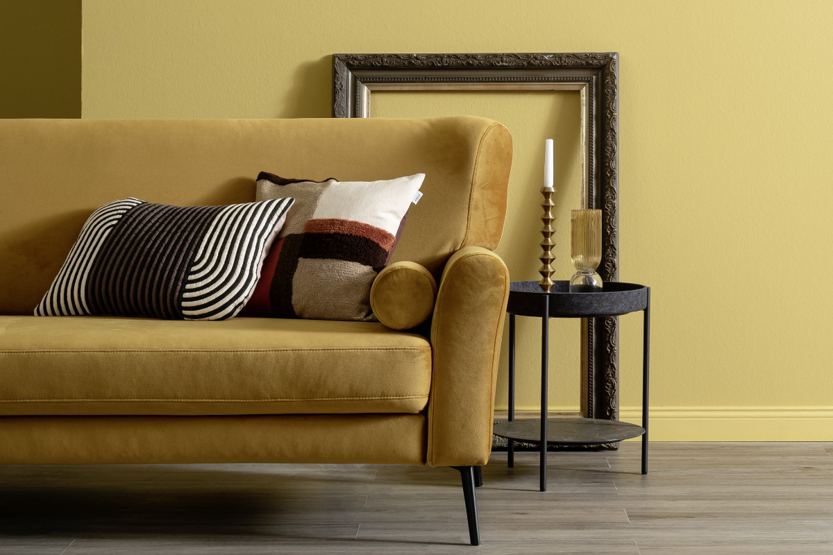 Couch gelb SCHOENER_WOHNEN_Kollektion_CoolBritannia