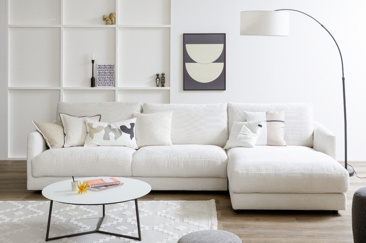 Gemütliches Wohnzimmer SCHÖNER WOHNEN-Ab aufs Sofa