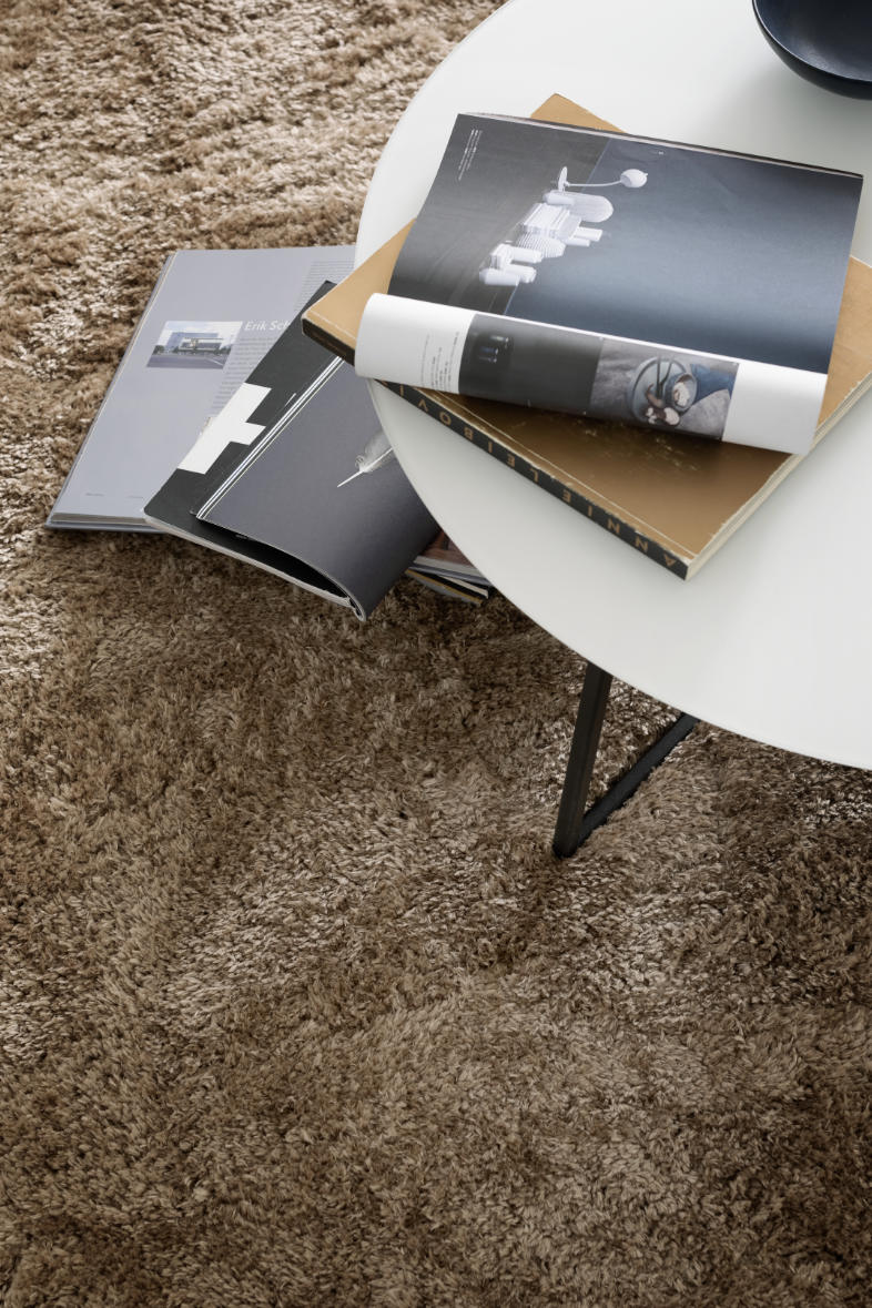 Der passende Teppich im Esszimmer SCHÖNER WOHNEN-Herbsttextilien
