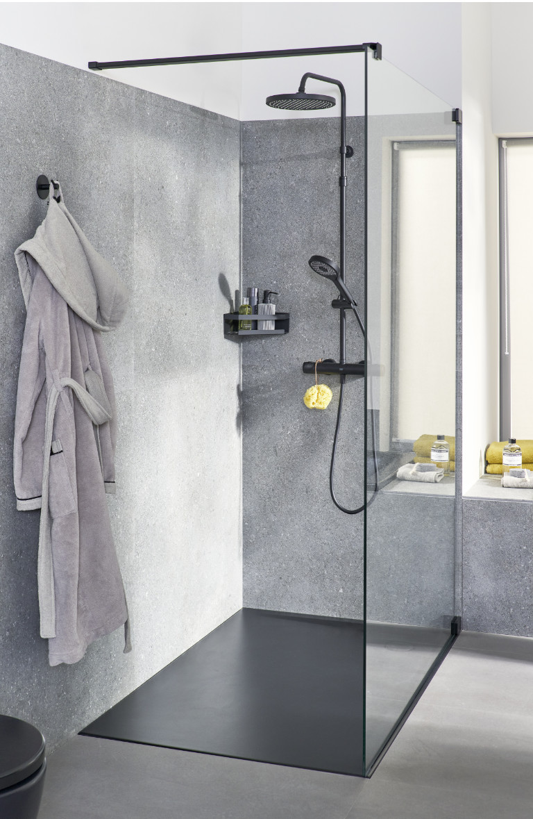 Dusche SchoenerWohnen_Kollektion_3Bäder_3Stile