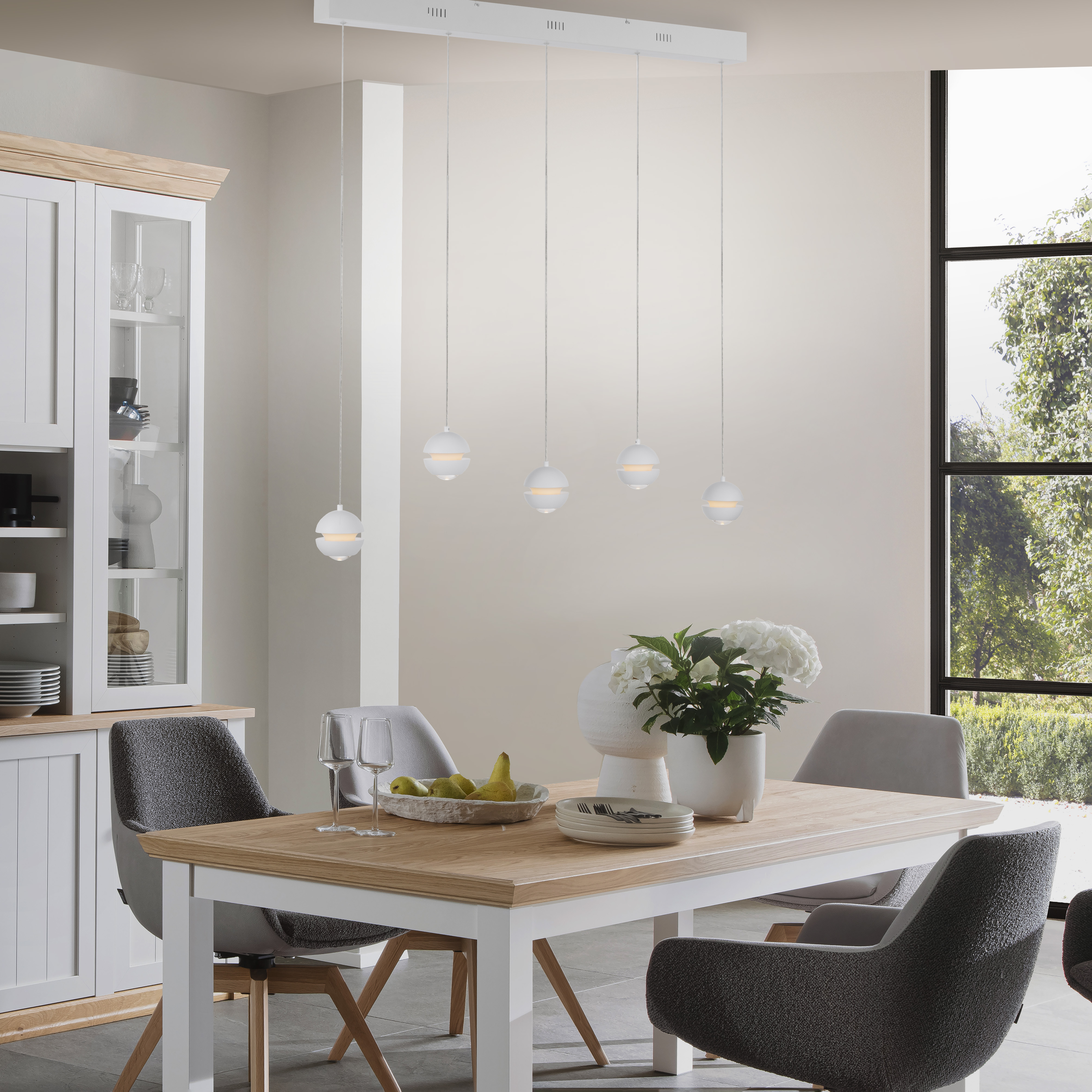 Pendelleuchte Lini 5er