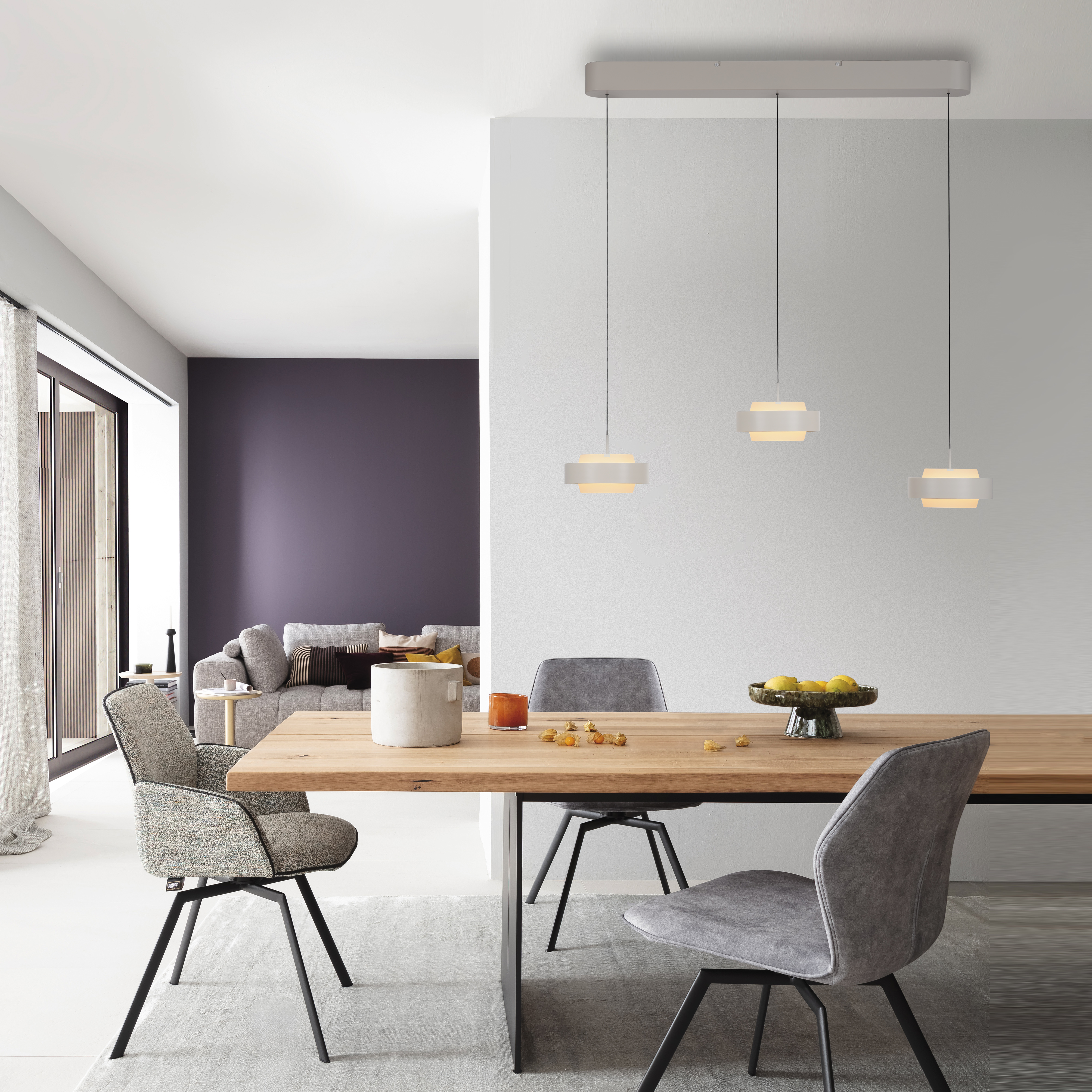 Pendelleuchte Elmo 3er