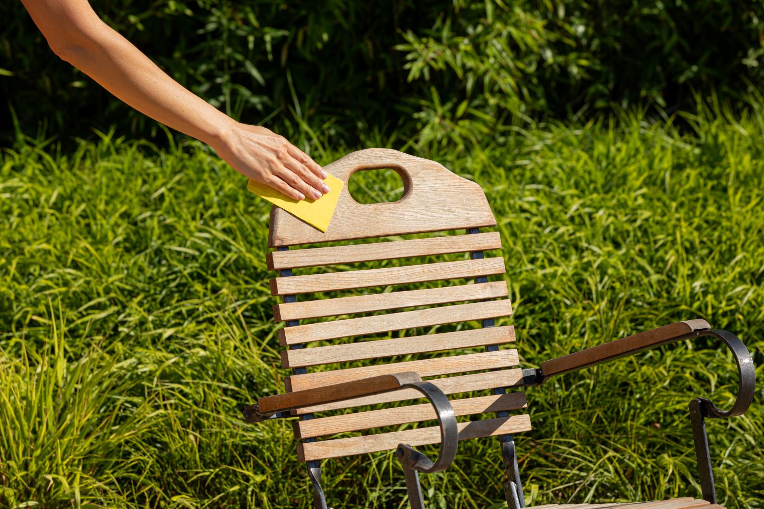 Gartenstuhl Holz SCHÖNER WOHNEN-pepup