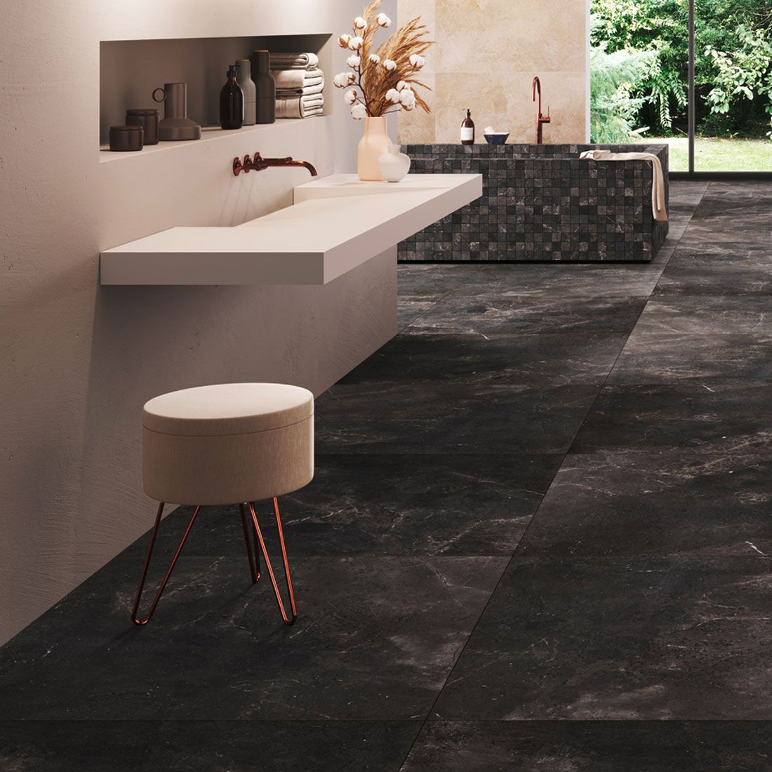 SCHÖNER WOHNENBodenfliese Royal Stone Noble beige